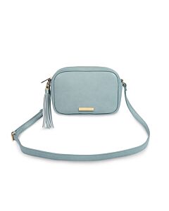 Katie Loxton Sophia Tassel Crossbody Bag - Pale Blue